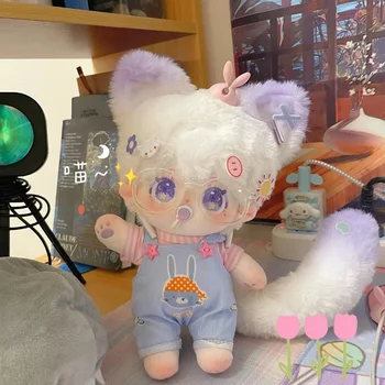Sem atributos Monstro Miao Ke Si de Pelúcia 20cm Boneca de pelúcia Anime de Pelúcia Vestido de Cospslay Anime Brinquedo Figura Presentes de Natal WEN