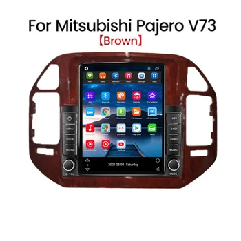 Para Mitsubishi Pajero V60 V68 V73 1999 - 2011 Tesla auto-Rádio Multimédia Leitor de Navegação GPS Android 12 Auto CarPlay 2din
