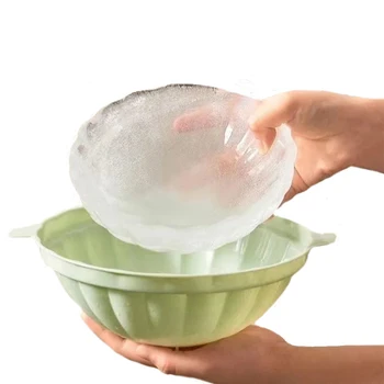 Ice Bowl Recipientes Molde,Molde de Cubo de Gelo com Grande Capacidade 3D Criativo de Gelo Moldes para Frutas de Verão Saladas Novo Criativo Ice Bowl