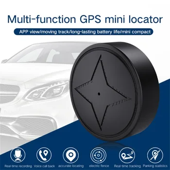 GPS Rastreador Magnético Forte, Carro de Rastreamento de Veículos Anti-lost Dispositivo Anti-roubo, Mini Portátil de precisão de Posicionamento de GPS Localizador