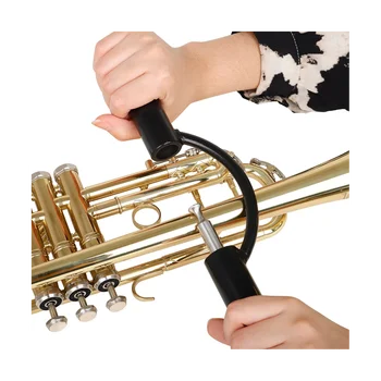 Duas Mãos de Metal Roda de Pressão Saxofone, Trompete Instrumento de sopro de Metal de Folha Ferramenta de Reparo Fácil de Operar