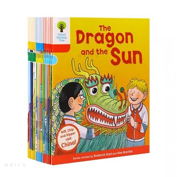 18 Livros Oxford Leitura Árvore China Histórias Inglês Livros De Imagens De Crianças De Educação Infantil Da Leitura Do Livro De História