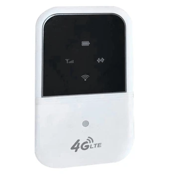 Portátil 4G LTE Roteador wi-Fi Hotspot 150Mbps Celular Desbloqueado Modem Suporta a 10 Utilizadores 2400MAh para Casa de Carro de Viagem