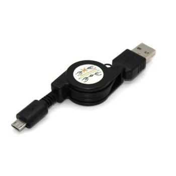 Elástico Micro USB Para USB UMA Transmissão Rápida de um Adaptador de Cabo Durável do Conversor de Viagem Portáteis Home Estável Acessórios do Telefone