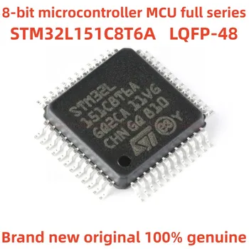 Original genuíno STM32L151C8T6A STM32L151C8T6 STM32L151 LQFP-48 ARM Cortex-M3 de 32 bits do microcontrolador MCU