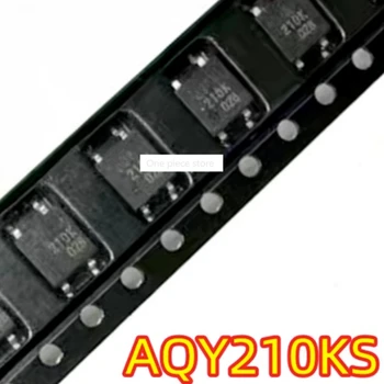 1PCS AQY210KS tela impressa 210K isolador óptico relé de estado Sólido AQY210K SMD SOP-4