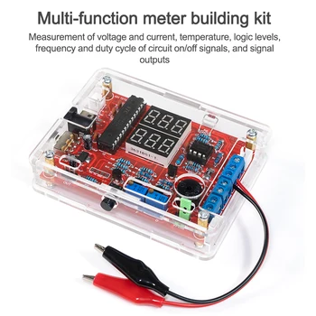 Multifuncional Medidor de DIY Kit Eletrônico Tensão de Corrente Medidor de Tomada de Instrumento Kit Gerador de Sinal PWM Kit DIY