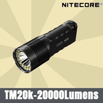 NITECORE TM20K 20000Lumens Lanterna LED QC Rápida USB Recarregável Built-In Bateria de Luz Branca Lanterna Holofote