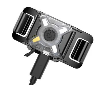 NiteCore NU05 LE Alta Mini do Sinal de Luz LEDs Recarregável USB Farol Farol