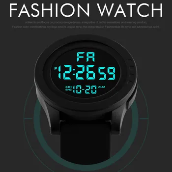 Relógios De Luxo Mens Honhx Mens Led Display Digital Assistir A Data Do Esporte Mulheres Eletrônica Exterior Assista Frete Grátis Reloj Mujer