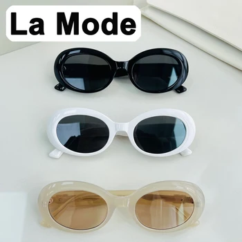 La de Modo SUAVE Y2K Mulheres de Óculos de sol Para Homem de Óculos Vintage da Marca de Luxo Mercadorias Designer de Verão Uv400 Moda Monst coreano 2023