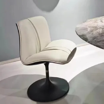 De luxo da designer, internet celebridade estudo de quarto de vestir rotativo lar única cadeira de jantar