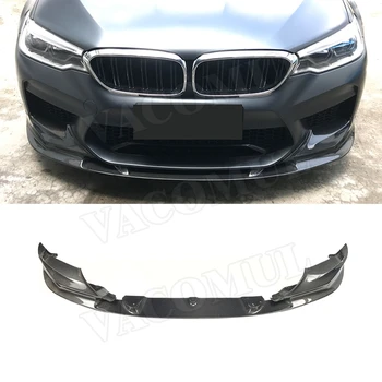 A Fibra de carbono / FRP pára-choque Dianteiro Lip Spoiler Divisores Para BMW Série 5 F90 M5 2018 2019 (Não Para choque Original )