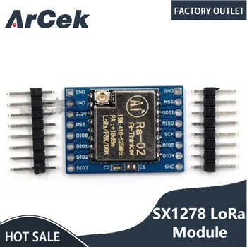 SX1278 LoRa Módulo 433M 10KM Ra-02 Ai Pensador-sem Fio Spread Spectrum Transmissão Tomada para a Casa Inteligente kit DIY
