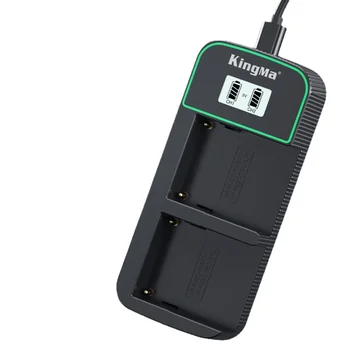 Adequado para NP-F970 F990 F770 FM50 FM500H carregador USB câmera Tipo de bateria-c dupla carga