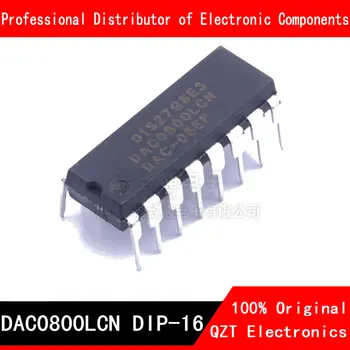 10pcs/lot DAC0800LCN MERGULHO DAC0800 DAC0800L DAC0800LC DIP-16 novo original Em Estoque