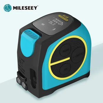 Mileseey DT10 Laser Fita métrica 2-in-1 Digital a Laser Rangefinder Fita de Aço Régua Eletrônica Régua de 40M de Distância Medidor de Ferramentas