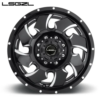 LSGZL Personalizado forjado rodas 6061-T6 de alumínio Cromado roda de liga 16/17/18/19/ 20/21/22/23/24 polegadas para carros modificação