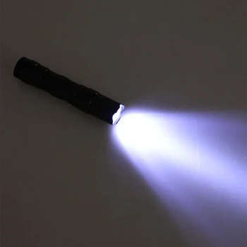 10PCS Impermeável Mini Quente CONDUZIU a Lanterna elétrica Portátil do Lanterna Bateria Diodo emissor de luz Poderoso Para Caça Camping