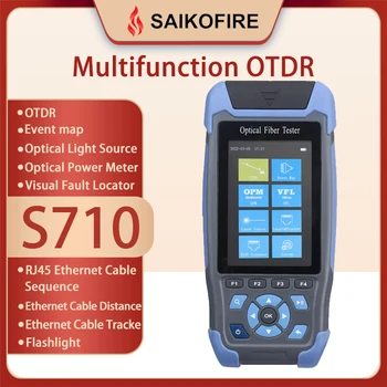 Pro-Mini OTDR S710 9-em-1 Multifunções OTDR Testador de comprimento de Onda de 1310nm/1550nm±20 nm