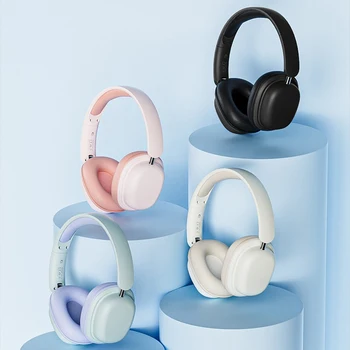Fones de ouvido sem Fio Fone de ouvido Bluetooth 5.3 Fone de ouvido hi-fi Estéreo de Fones Dobrável sem Fio, com Fio Duplo, Use Fone de ouvido Com microfone