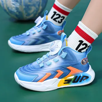 A marca de Sapatos de Crianças de Crianças Tênis Meninos de Tênis de Basquete de Crianças Tênis para Meninos Meninas rapazes raparigas Calçado Casual Primavera Tenis Infantil