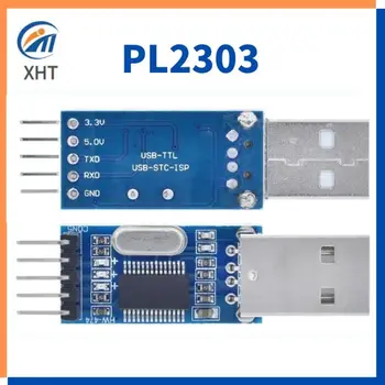 1pcs PL2303 USB TTL / USB-TTL / STC micro-controlador / programador PL2303 USB Para RS232 Conversor TTL Módulo Adaptador