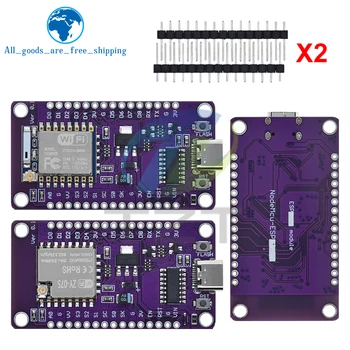 TZT 1PCS Tipo-c USB Nodemcu Lua ESP8266 Desenvolvimento da Placa de Série sem Fio wi-Fi CH340 ESP-07/07S Módulo Para Arduino