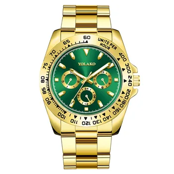 Sdotter De Moda De Ouro Dos Homens De Aço Inoxidável Relógios De Luxo Minimalista Relógio De Pulso De Quartzo Homens De Negócios Relógio Casual Relógio Masculi