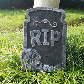 Espuma Esqueleto de Halloween Decorações para a Casa Grave Bastão de festas de Halloween Acessórios Horror Casa Adereços Rip Tombstone