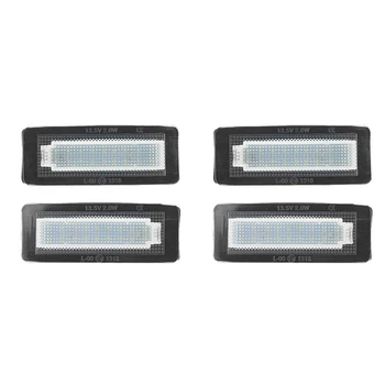 4X de Estacionamento LED Placa de Licença da Placa de Licença de Luz Para a Mercedes-Benz Smart Fortwo W450 W451 W453