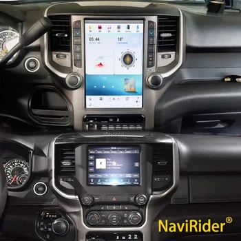 128GB de Carro Android Tela IPS Para Dodge RAM 2018 2019 2020 Tesla Rádio Estéreo Multimídia Vídeo Player GPS Navi Chefe da Unidade de Carplay
