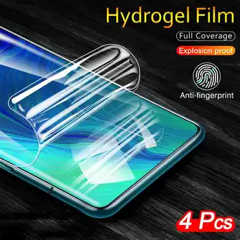 4Pcs Anti-risco Hidrogel Filme Para Huawei Companheiro X3 Xs 2 50 Pro 50E 40 Lite Plus 30 5G 4G 30E 20 X Protetor de Tela