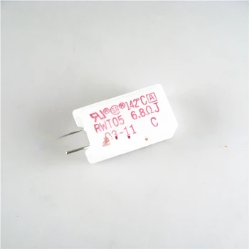 RWT05 6.8 OhmJ 142 6.8 ohm 142 graus com a proteção da temperatura de marca original cimento resistor!