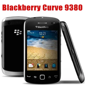 Original Desbloqueado BlackBerry Curve 9380 Barra de Câmera de Telefone Celular Móvel do Bluetooth Câmera de 5MP Barra de GPS, Teclado QWERTY BlackBerry OS