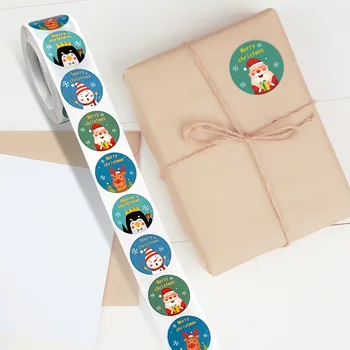 Feliz Natal Adesivos Envelopes De Fermento Decorativos De Vedação Etiquetas Autocolante Fontes Do Partido De Artigos De Papelaria