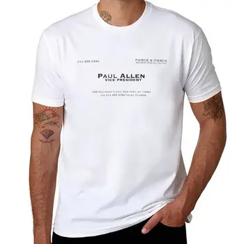 Nova Paul Allen Cartão de visita T-Shirt engraçada t-shirts tees vintage t-shirt dos Homens t-shirts