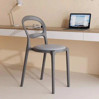 Nordic Cadeira De Jantar Moderna De Design Da Cozinha Varanda Com Cadeiras De Jantar Ao Ar Livre Escritório Cadeiras Salle Manjedoura Móveis Para Casa