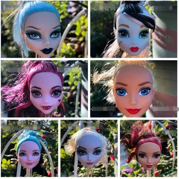 Monstros raros Escola Boneca de Cabeça Com o Make-up DIY Brinquedo de Crianças, Presente de Natal womendejia