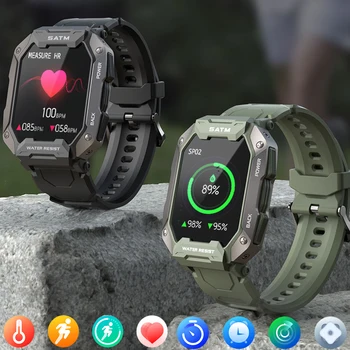 Smart Watch,Multifuncional Bluetooth SmartWatch de Fitness Tracker,1.71 de Tela