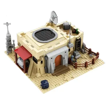 929PCS MOC Espaço de Batalha Tatooine Mos Eisley Gerador de Modelo de Blocos de Construção de Tecnologia de Tijolos DIY Creative Assembly Brinquedos Presentes