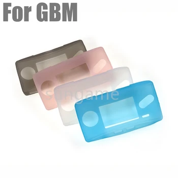 10pcs Para GameBoy Micro Anti-risco do Silicone Para o GBM Macio Transparente Escudo Protetor