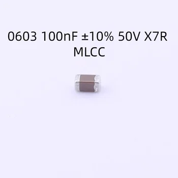 4000PCS/MONTE CGA3E2X7R1H104KT0Y0N Capacitor 0603 100nF ±10% 50 X7R MLCC