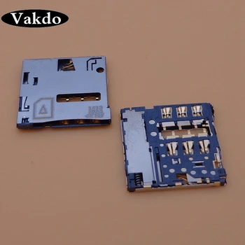 5pcs Leitor de Cartão do Sim Conector Socket Slot para Huawei Honor 6 H60-L01 02 03 L11 L12 G660-L075 L75 Mate2 MT2 MATE 1 MT1-T00