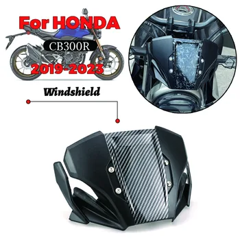 MTKRACING Acessórios da Motocicleta HONDA CB300R CB250R 2019-2023 pára-brisa Dianteiro ABS pára-Brisas do Defletor Com o Kit de Suporte de