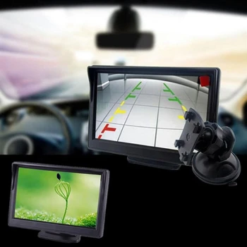 Cópia de segurança da Câmera com Visualização Traseira Reverso do Carro de Segurança do Sistema Eléctrico de Vídeo LCD F19A