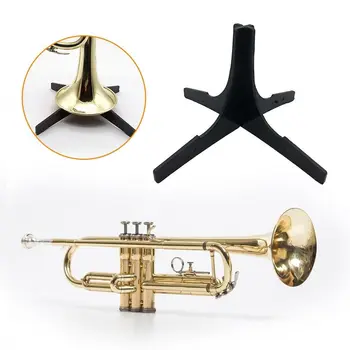 Portátil Destacável Trombeta Tripé Titular Trombeta Stand Perna Instrumentos Musicais Instrumento De Medição De Vento Acessórios