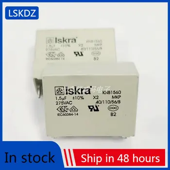 1-5PCS Iskra segurança capacitor 275V1.5uF 275V155 27,5 MM KNB1560 MKP importados da Europa