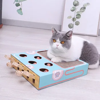 Gato Joga O Brinquedo Hamster Máquina Gatinho Jogos Provocando Brinquedos Interativos Caça Coçar A Picada De Acessórios Gato De Estimação De Suprimentos