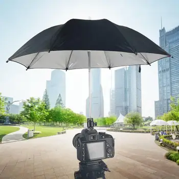 Câmara de Guarda-chuva pára-Sol com Clip Conveniente Câmara de Bola de Cabeça, Guarda-chuva para Viajar